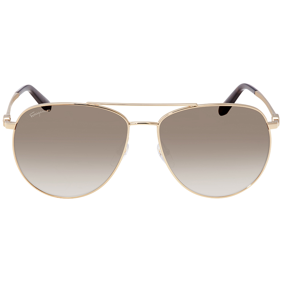 ferragamo grey gradient pilot sunglasses sf157s 717 60 ferragamo grey gradient pilot sunglasses sf157s 717 60