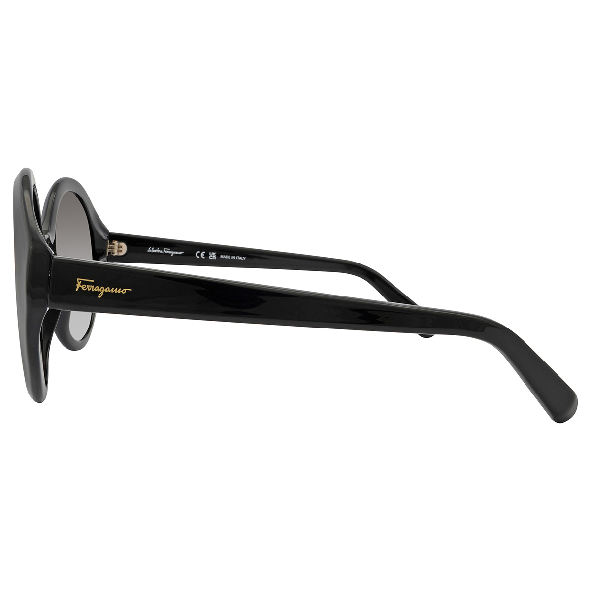ferragamo grey gradient round ladies sunglasses sf1067s 001 57 ferragamo grey gradient round ladies sunglasses sf1067s 001 57