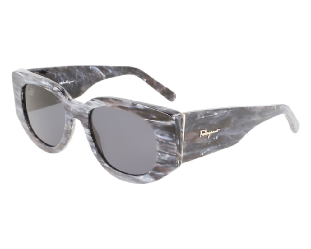 ferragamo grey oval ladies sunglasses sf1053s 039 52 ferragamo grey oval ladies sunglasses sf1053s 039 52