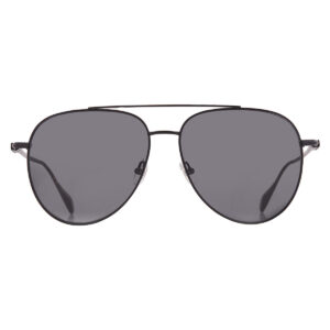 Витрина ferragamo grey pilot men's sunglasses sf308s 002 61