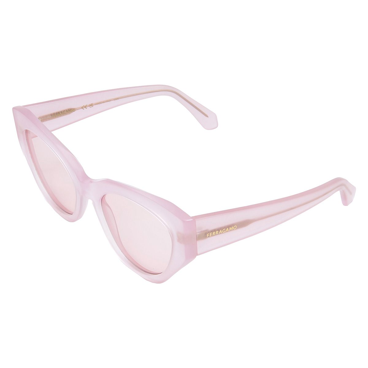 ferragamo pink cat eye ladies sunglasses sf1107s 663 55 ferragamo pink cat eye ladies sunglasses sf1107s 663 55