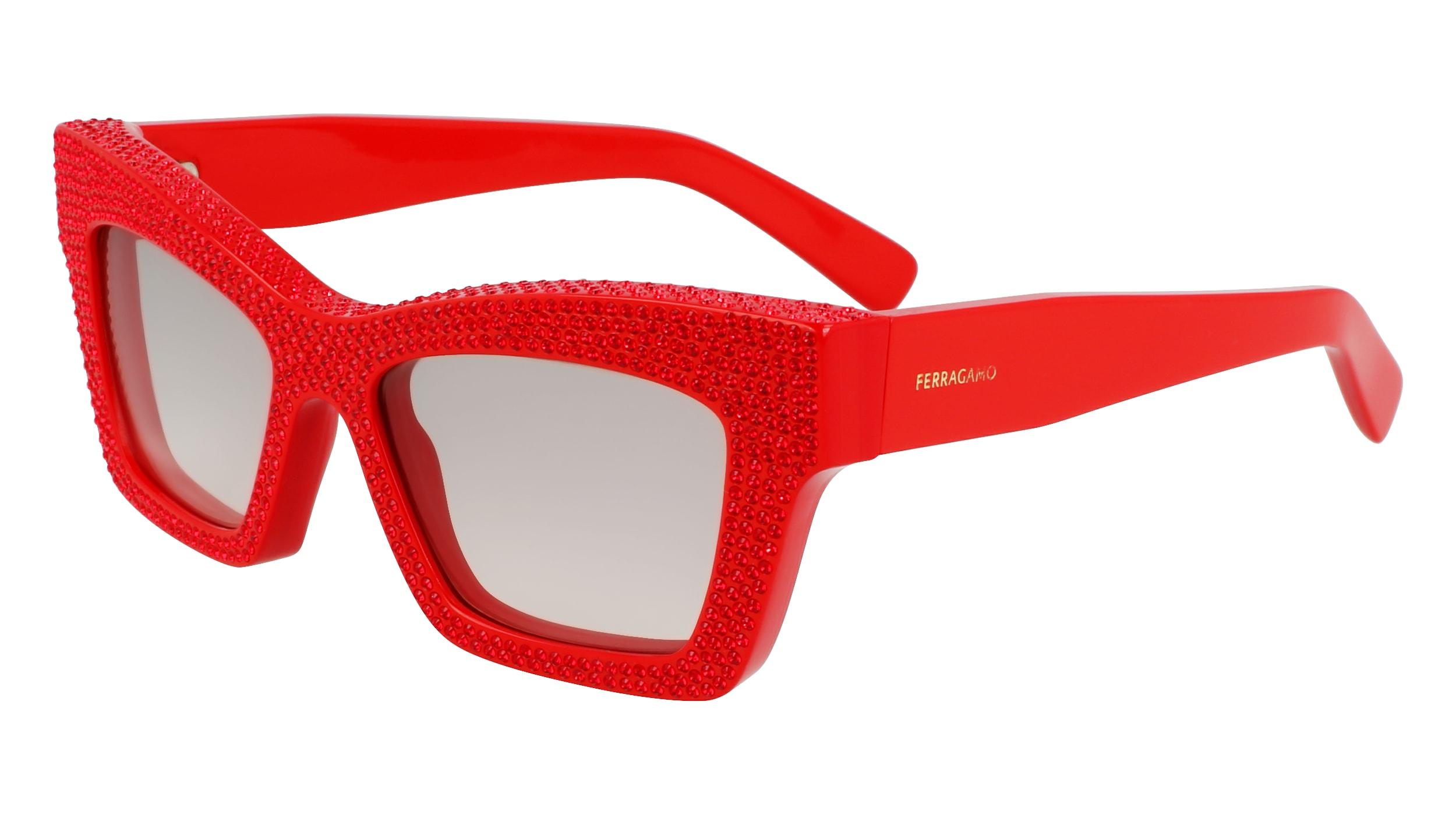 ferragamo red butterfly ladies sunglasses sf2045sr 600 52 ferragamo red butterfly ladies sunglasses sf2045sr 600 52