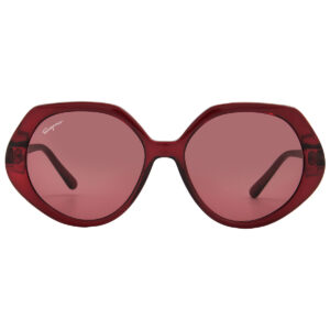 Home ferragamo red geometric ladies sunglasses sf1084s 612 58