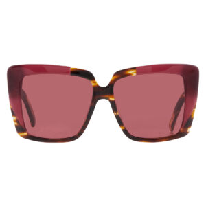ferragamo red square ladies sunglasses sf1060sn 215 55