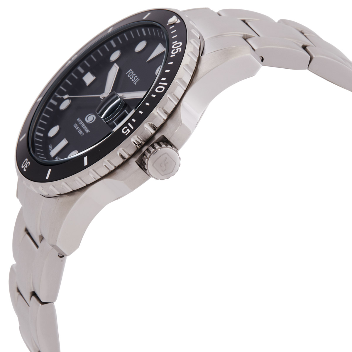 fossil blue dive quartz black dial men's watch fs6032 fossil blue dive quartz black dial men's watch fs6032