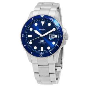 fossil blue dive quartz men's watch fs6029