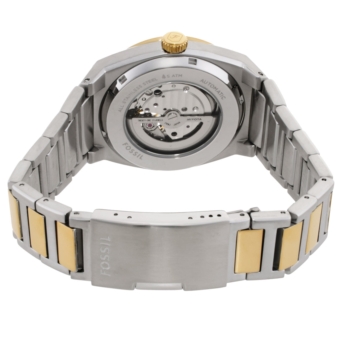 fossil everett automatic blue dial men's watch me3275 fossil everett automatic blue dial men's watch me3275