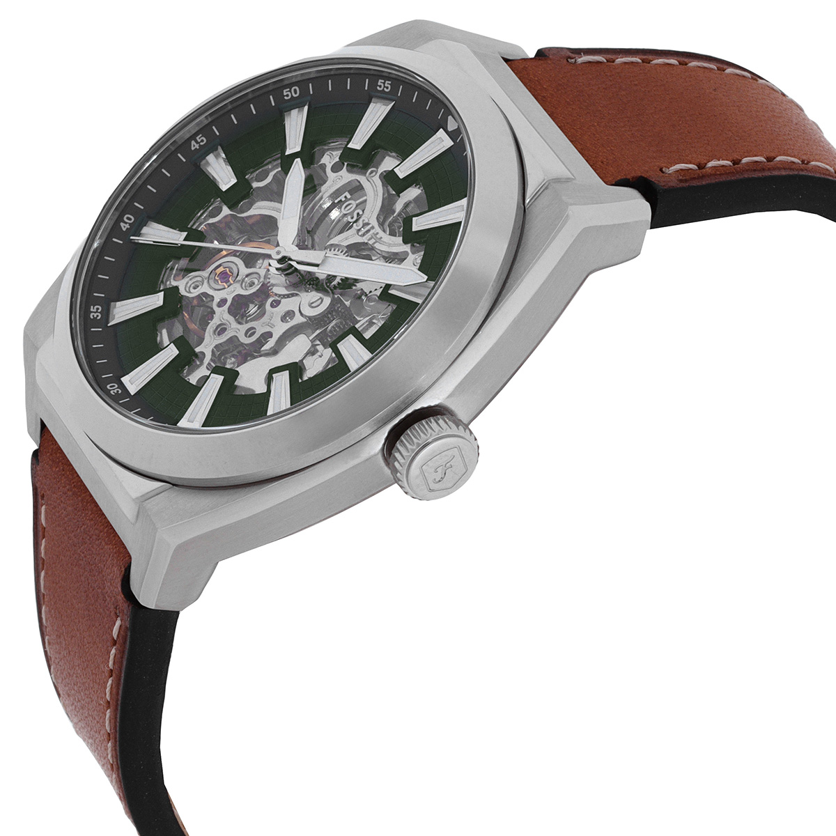 fossil everett automatic green dial men's watch me3261 fossil everett automatic green dial men's watch me3261