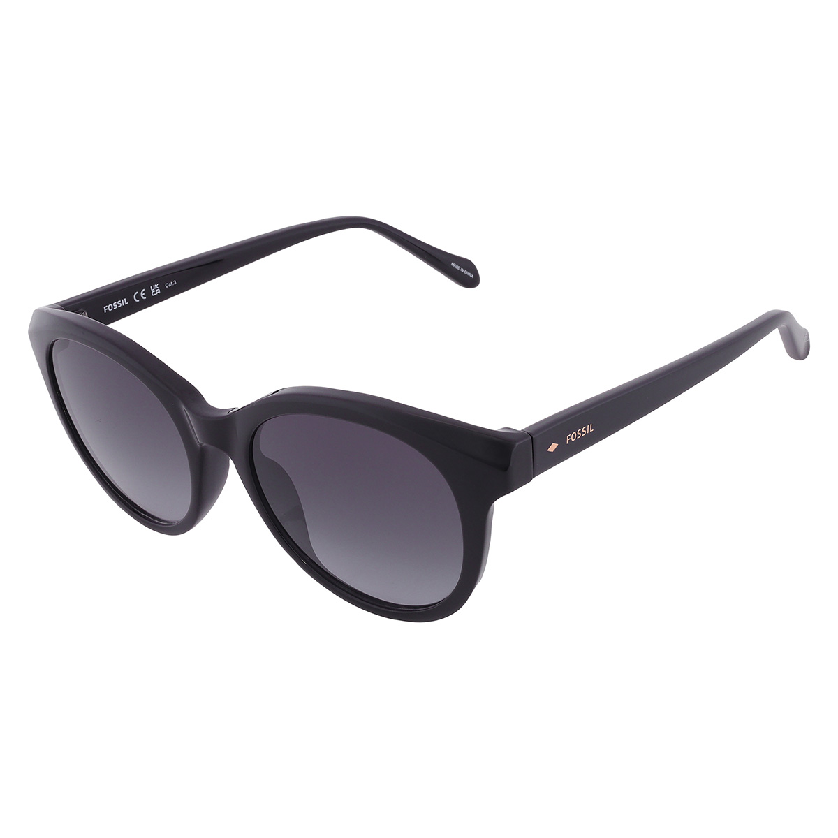 fossil grey shaded oval ladies sunglasses fos 3146/g/s 0807/9o 53 fossil grey shaded oval ladies sunglasses fos 3146/g/s 0807/9o 53