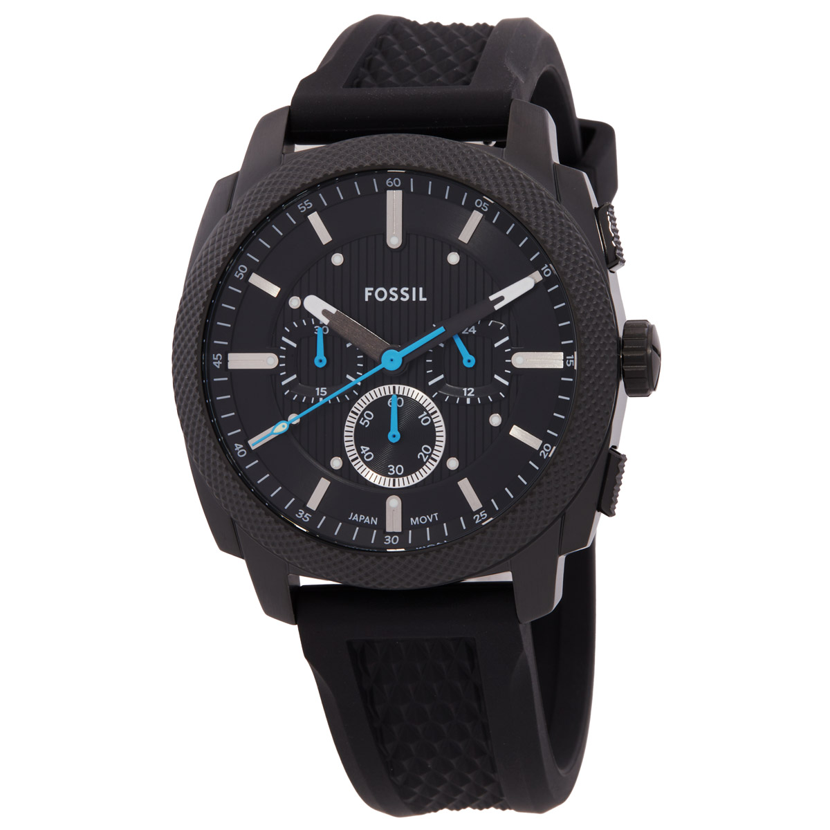 fossil machine chronograph quartz black dial men's watch fs6099 fossil machine chronograph quartz black dial men's watch fs6099