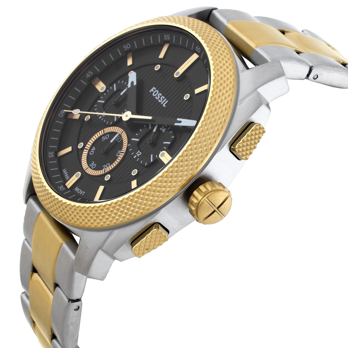 fossil machine chronograph quartz black dial men's watch fs6159 fossil machine chronograph quartz black dial men's watch fs6159