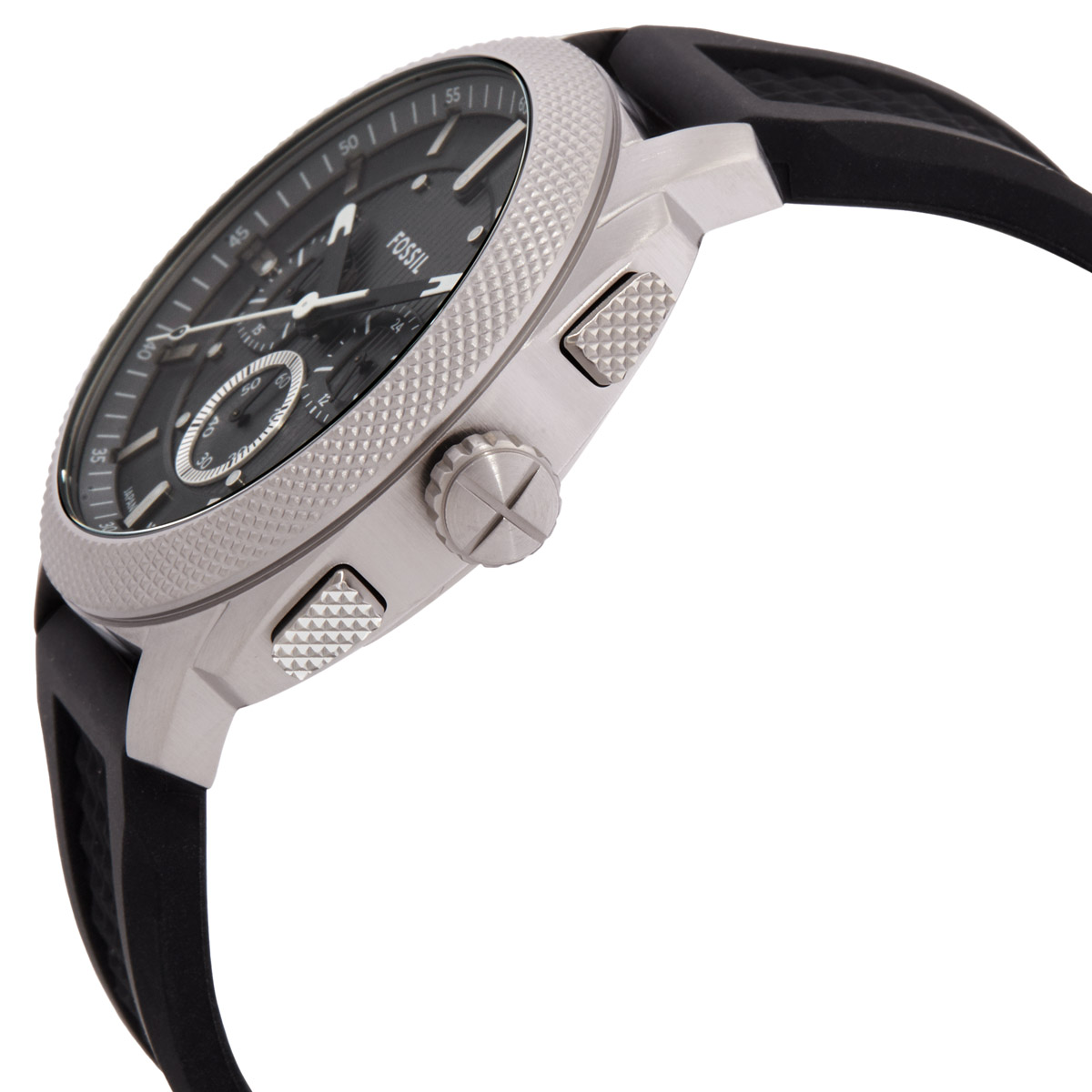 fossil machine chronograph quartz men's watch and bracelet set fs6145set fossil machine chronograph quartz men's watch and bracelet set fs6145set