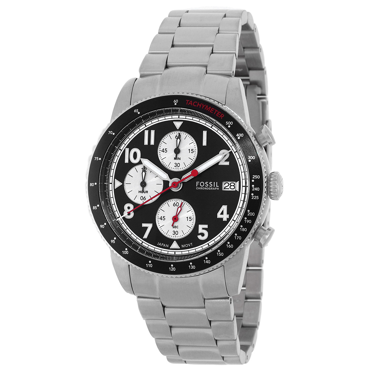 fossil sport tourer chronograph quartz black dial men's watch fs6045 fossil sport tourer chronograph quartz black dial men's watch fs6045