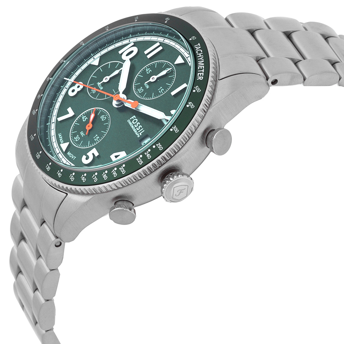 fossil sport tourer chronograph quartz green dial men's watch fs6048 fossil sport tourer chronograph quartz green dial men's watch fs6048