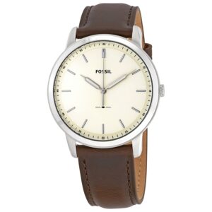 Home fossil the minimalist cream dial men's watch fs5439
