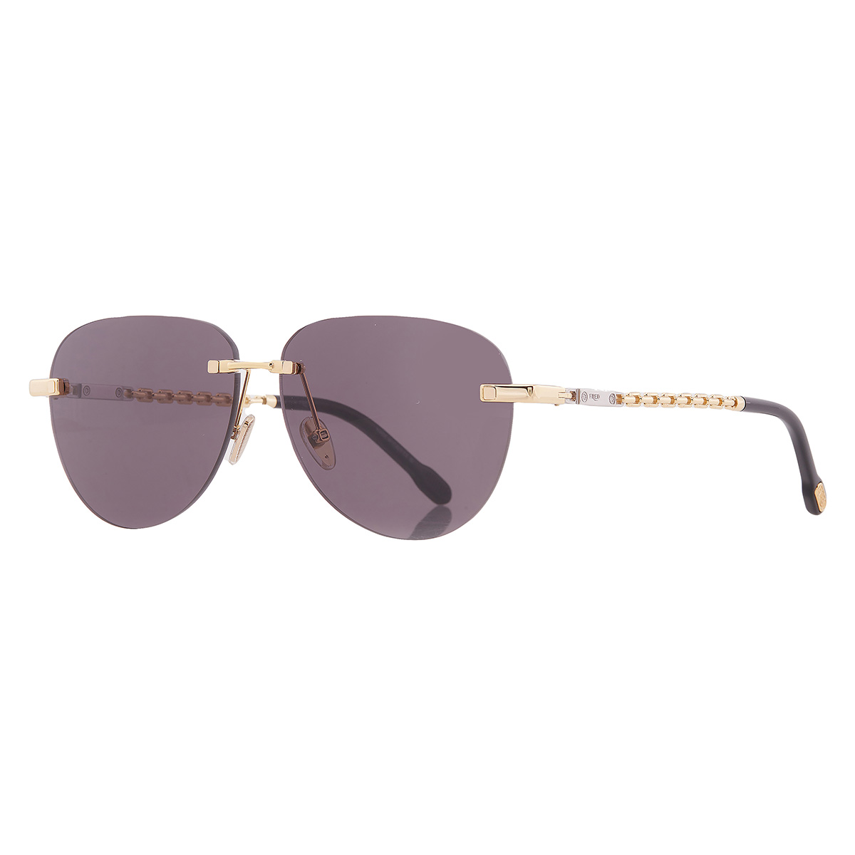 fred grey round men's sunglasses fg40053u 30a 58 fred grey round men's sunglasses fg40053u 30a 58