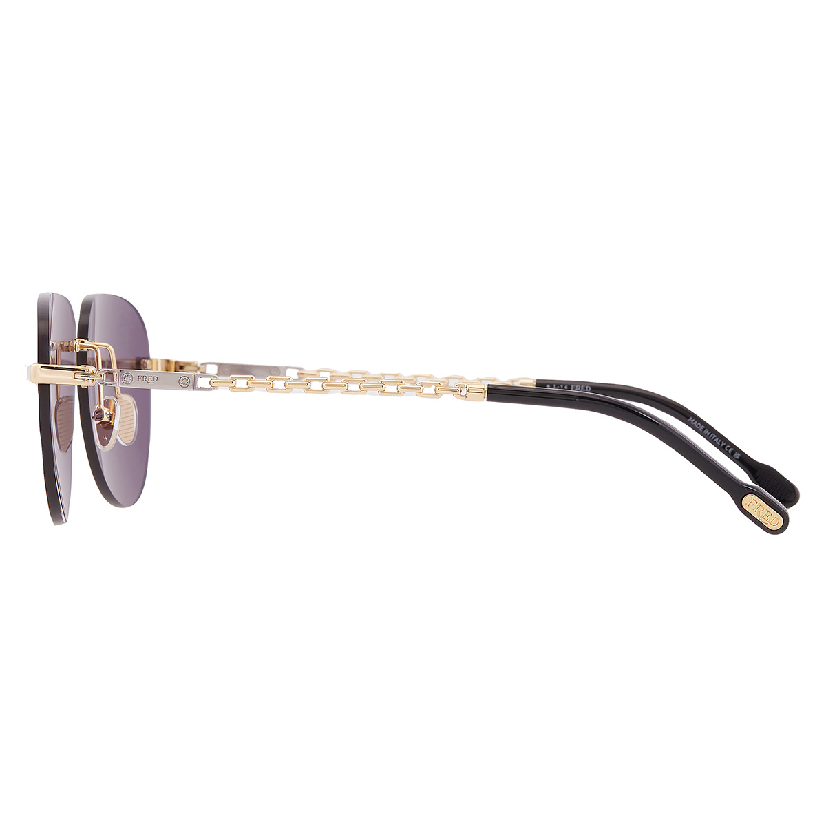 fred grey round men's sunglasses fg40053u 30a 58 fred grey round men's sunglasses fg40053u 30a 58