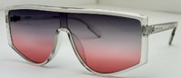 frye smoke gradient shield ladies sunglasses 10260433.com grysmk