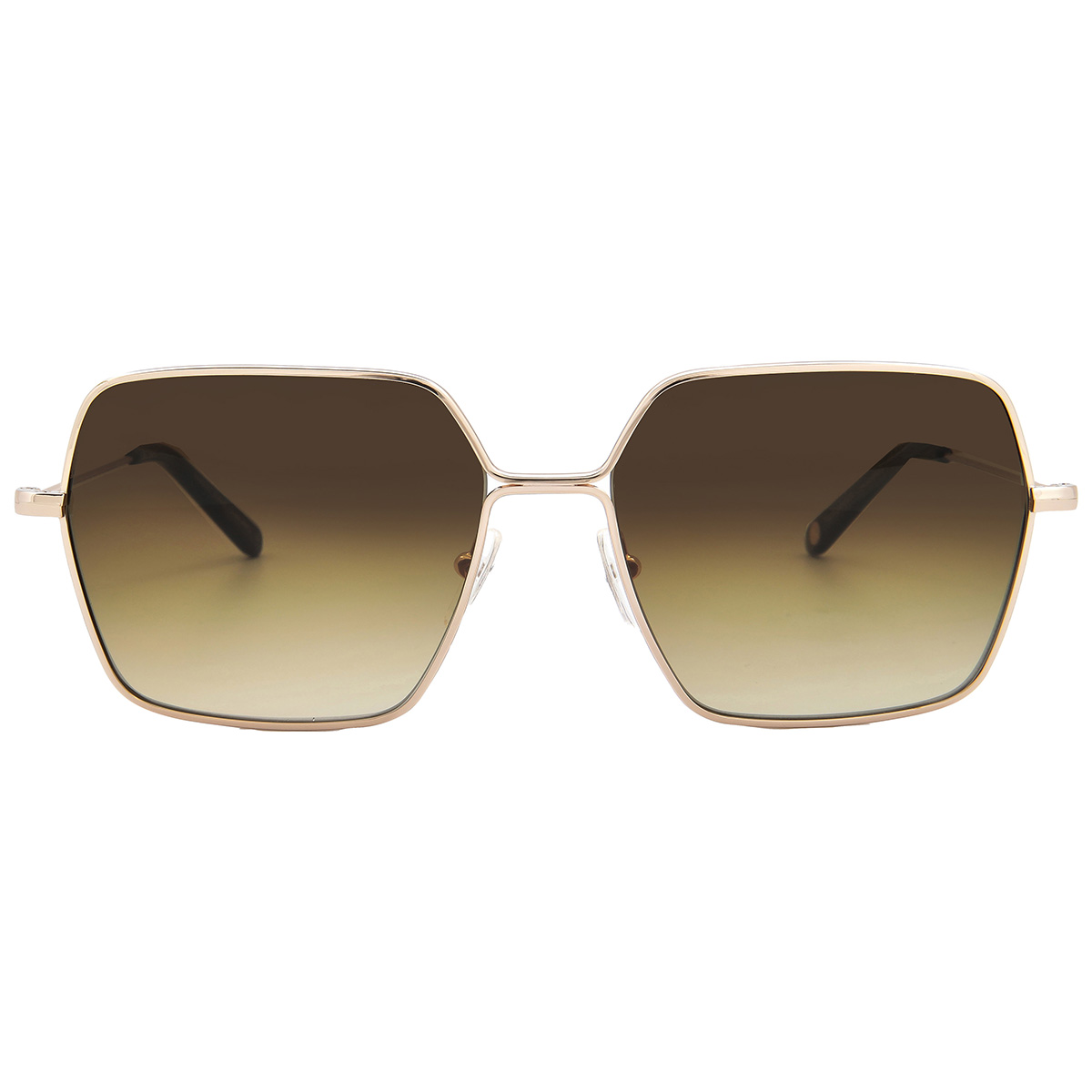 garrett leight meadow sun olive gradient square ladies sunglasses 4067 g dgfr/og 56 garrett leight meadow sun olive gradient square ladies sunglasses 4067 g dgfr/og 56