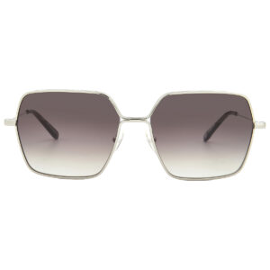 Home garrett leight meadow sun waning moon gradient square ladies sunglasses 4067 sv bar/wmng 56