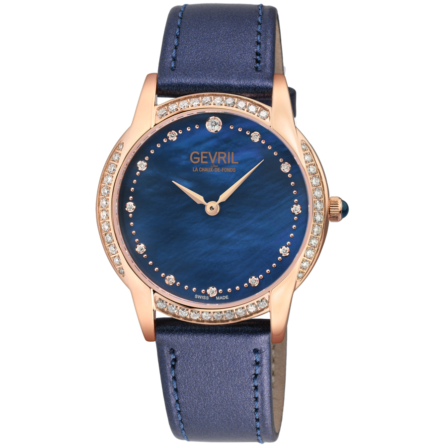 gevril airolo diamond mother of pearl dial ladies watch 13253 gevril airolo diamond mother of pearl dial ladies watch 13253