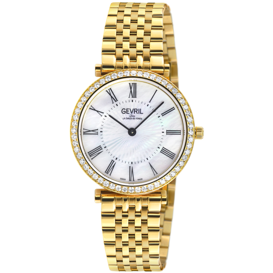 gevril atelier 57 mother of pearl dial ladies watch 15221b gevril atelier 57 mother of pearl dial ladies watch 15221b