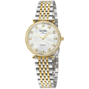 gevril atelier 57 mother of pearl dial ladies watch 15231bd