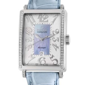 gevril avenue of americas glamour automatic ladies watch 6207ne