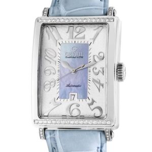 gevril avenue of americas glamour automatic ladies watch 6207nt