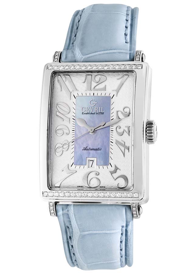 gevril avenue of americas glamour automatic ladies watch 6207nt gevril avenue of americas glamour automatic ladies watch 6207nt