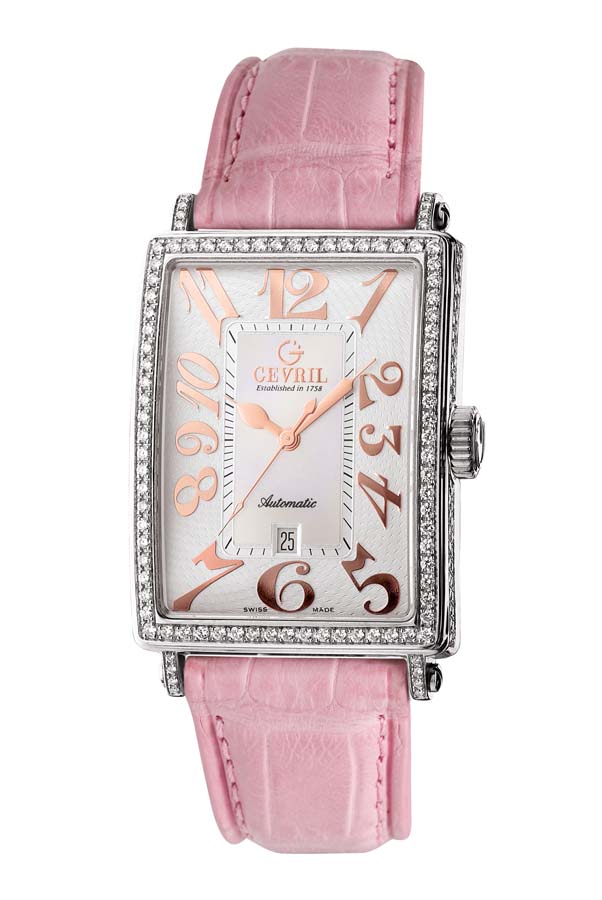 gevril avenue of americas glamour automatic ladies watch 6208rv gevril avenue of americas glamour automatic ladies watch 6208rv