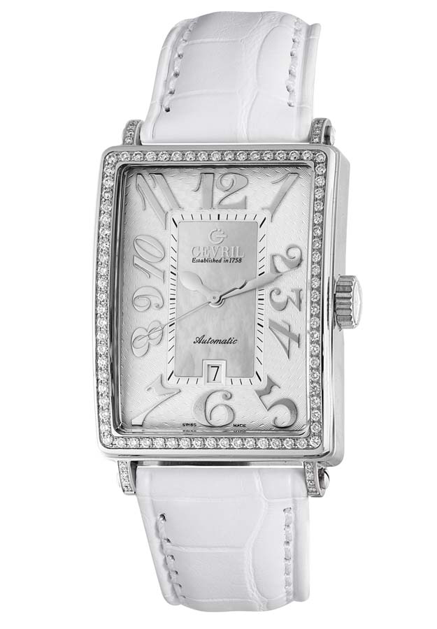 gevril avenue of americas glamour automatic ladies watch 6209nl gevril avenue of americas glamour automatic ladies watch 6209nl