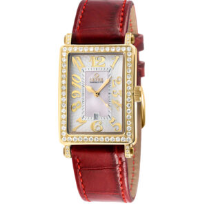 gevril avenue of americas mini diamond quartz ladies watch 7449yl