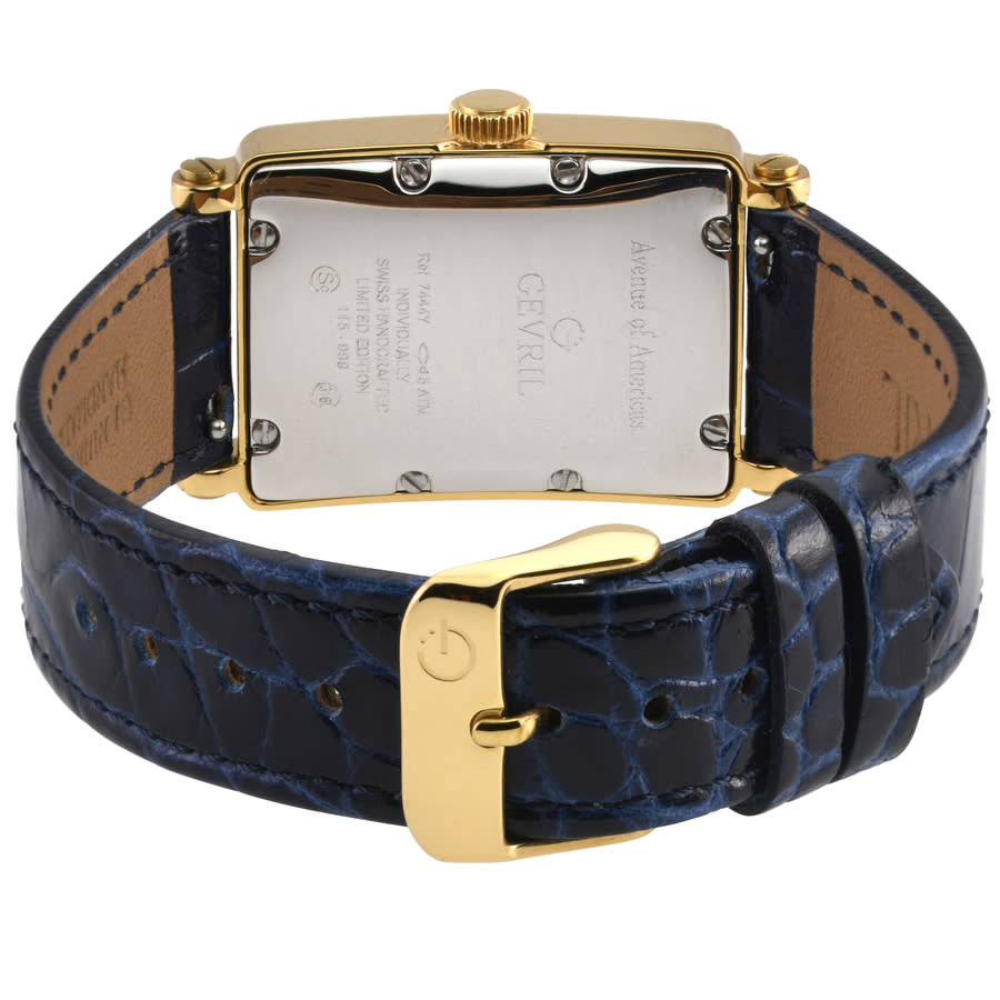gevril avenue of americas mini quartz ladies watch 7444y 6 gevril avenue of americas mini quartz ladies watch 7444y 6