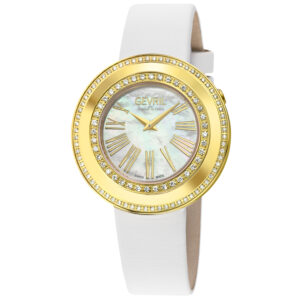 Home gevril gandria mother of pearl dial ladies watch 12221