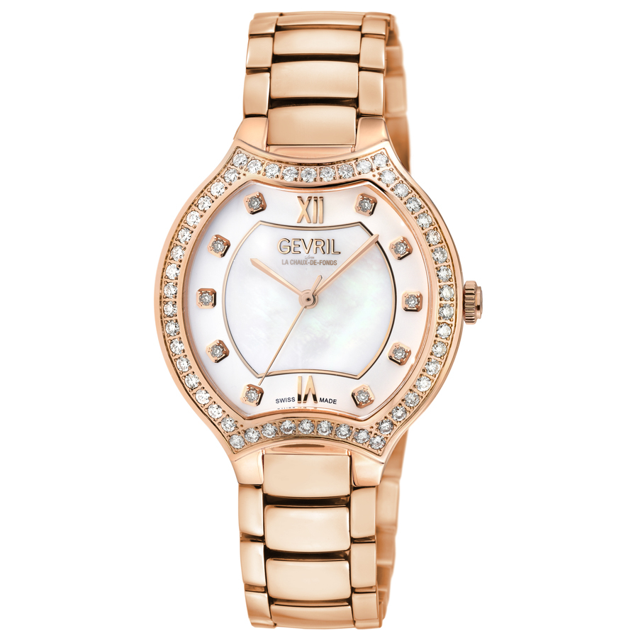 gevril lugano diamond mother of pearl dial ladies watch 11251b gevril lugano diamond mother of pearl dial ladies watch 11251b