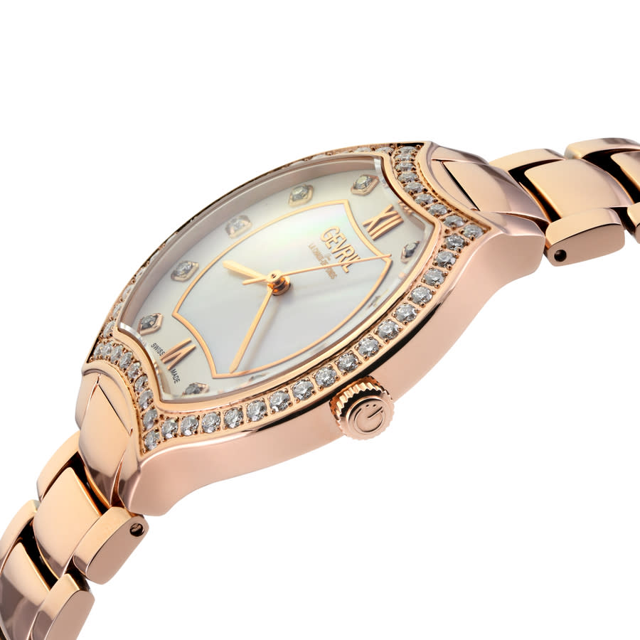 gevril lugano diamond mother of pearl dial ladies watch 11251b gevril lugano diamond mother of pearl dial ladies watch 11251b