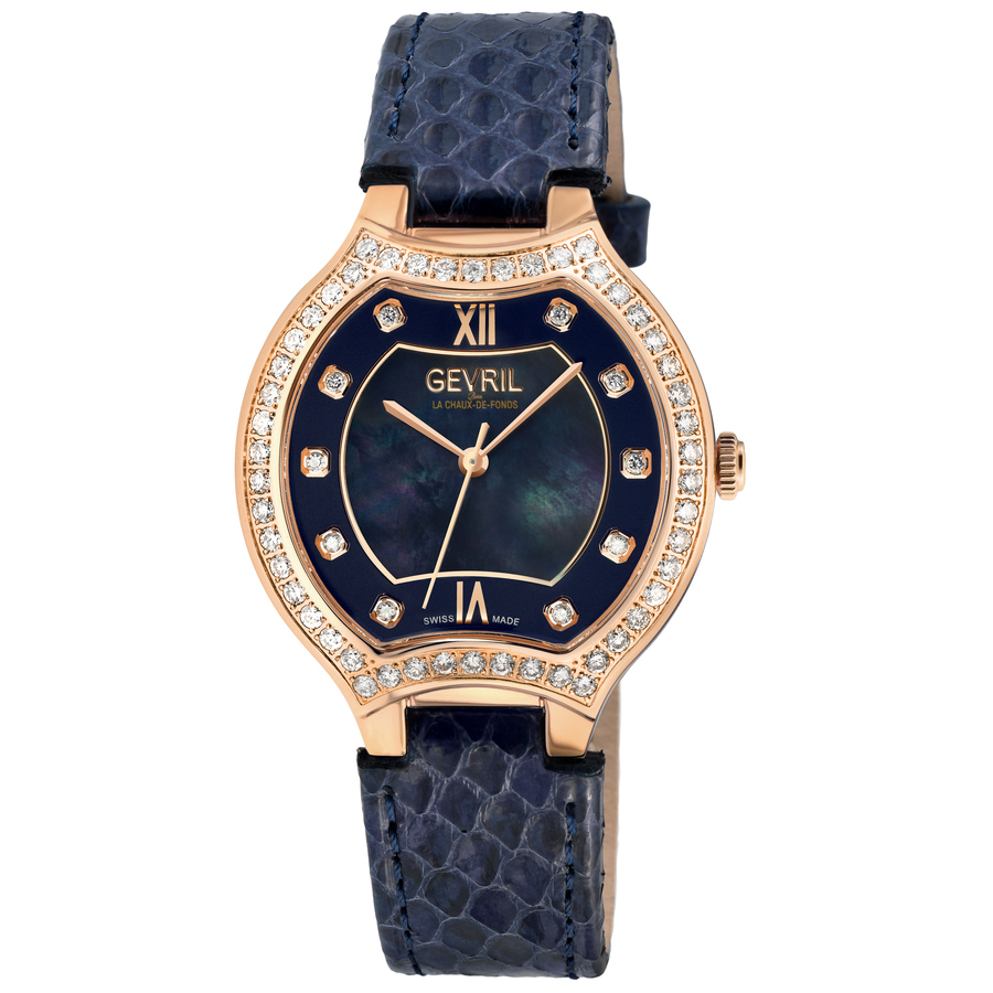 gevril lugano diamond mother of pearl dial ladies watch 11253 gevril lugano diamond mother of pearl dial ladies watch 11253