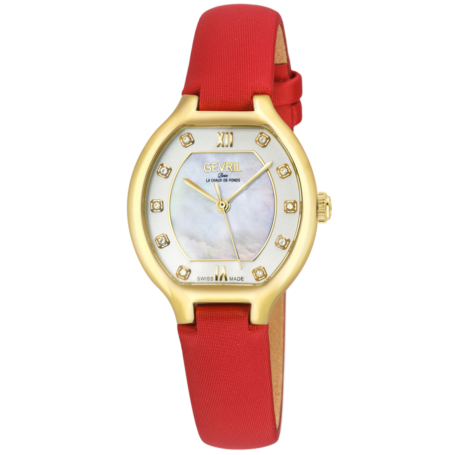 gevril lugano diamond mother of pearl dial ladies watch 14021.1 gevril lugano diamond mother of pearl dial ladies watch 14021.1