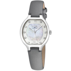 Витрина gevril lugano diamond mother of pearl dial ladies watch 14041