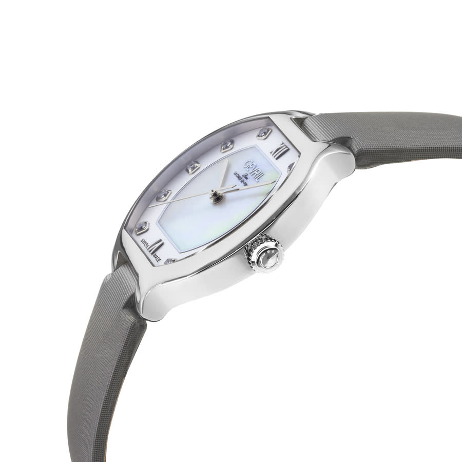 gevril lugano diamond mother of pearl dial ladies watch 14041 gevril lugano diamond mother of pearl dial ladies watch 14041