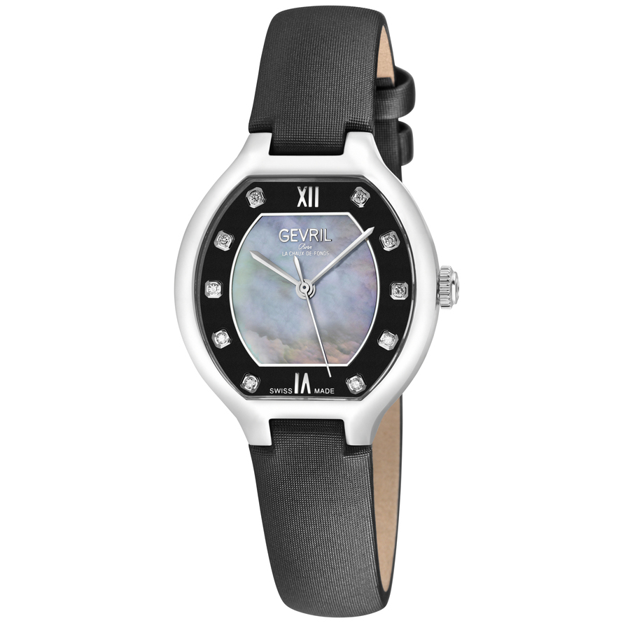 gevril lugano diamond mother of pearl dial ladies watch 14047 gevril lugano diamond mother of pearl dial ladies watch 14047