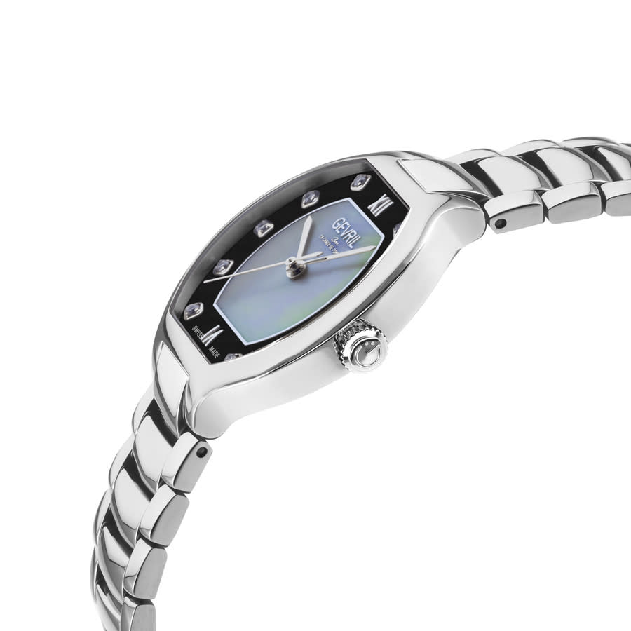 gevril lugano diamond mother of pearl dial ladies watch 14047b gevril lugano diamond mother of pearl dial ladies watch 14047b