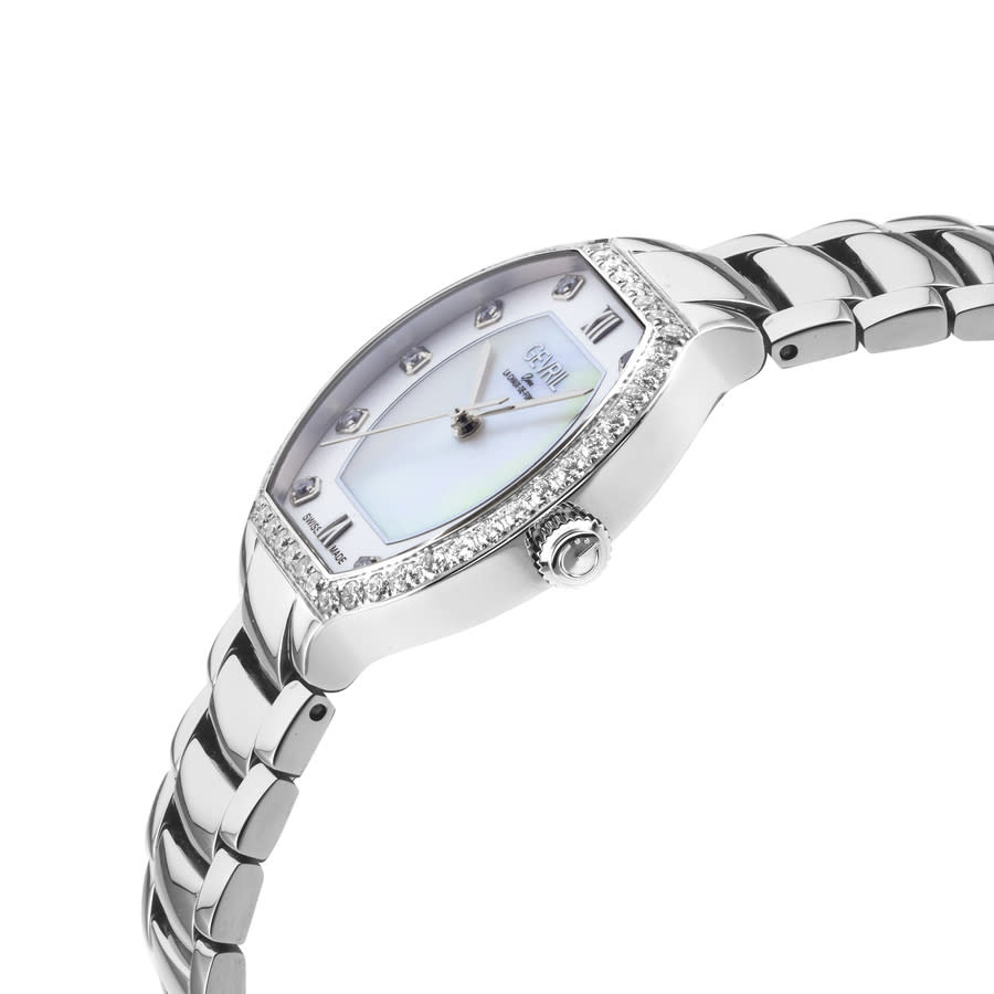 gevril lugano diamond mother of pearl dial ladies watch 14241b gevril lugano diamond mother of pearl dial ladies watch 14241b