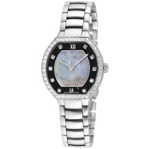 Витрина gevril lugano diamond mother of pearl dial ladies watch 14247b