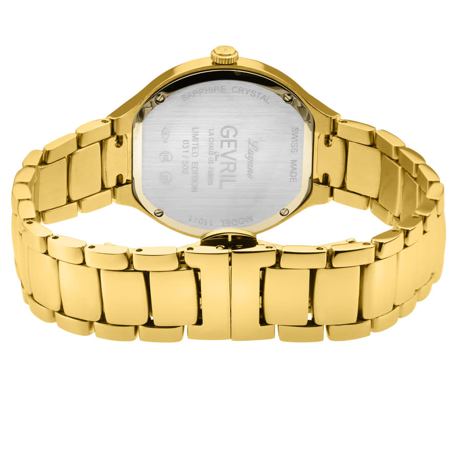 gevril lugano mother of pearl dial ladies watch 11021b gevril lugano mother of pearl dial ladies watch 11021b