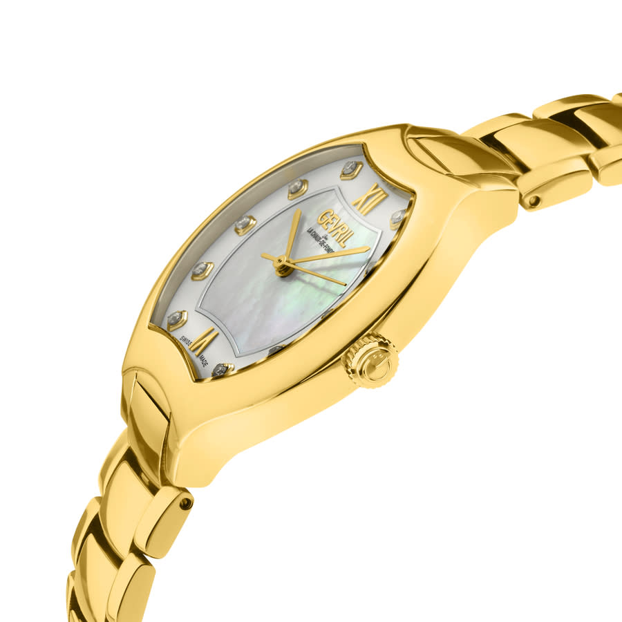 gevril lugano mother of pearl dial ladies watch 11021b gevril lugano mother of pearl dial ladies watch 11021b