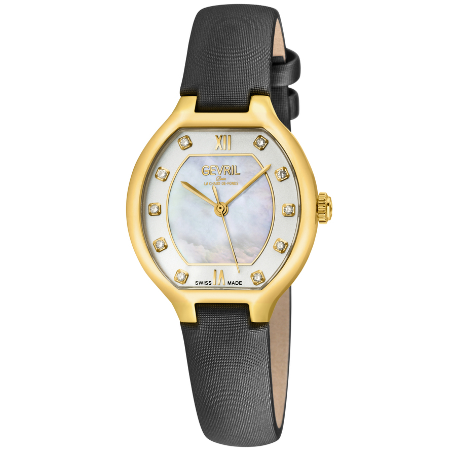 gevril lugano quartz diamond ladies watch 14021 gevril lugano quartz diamond ladies watch 14021