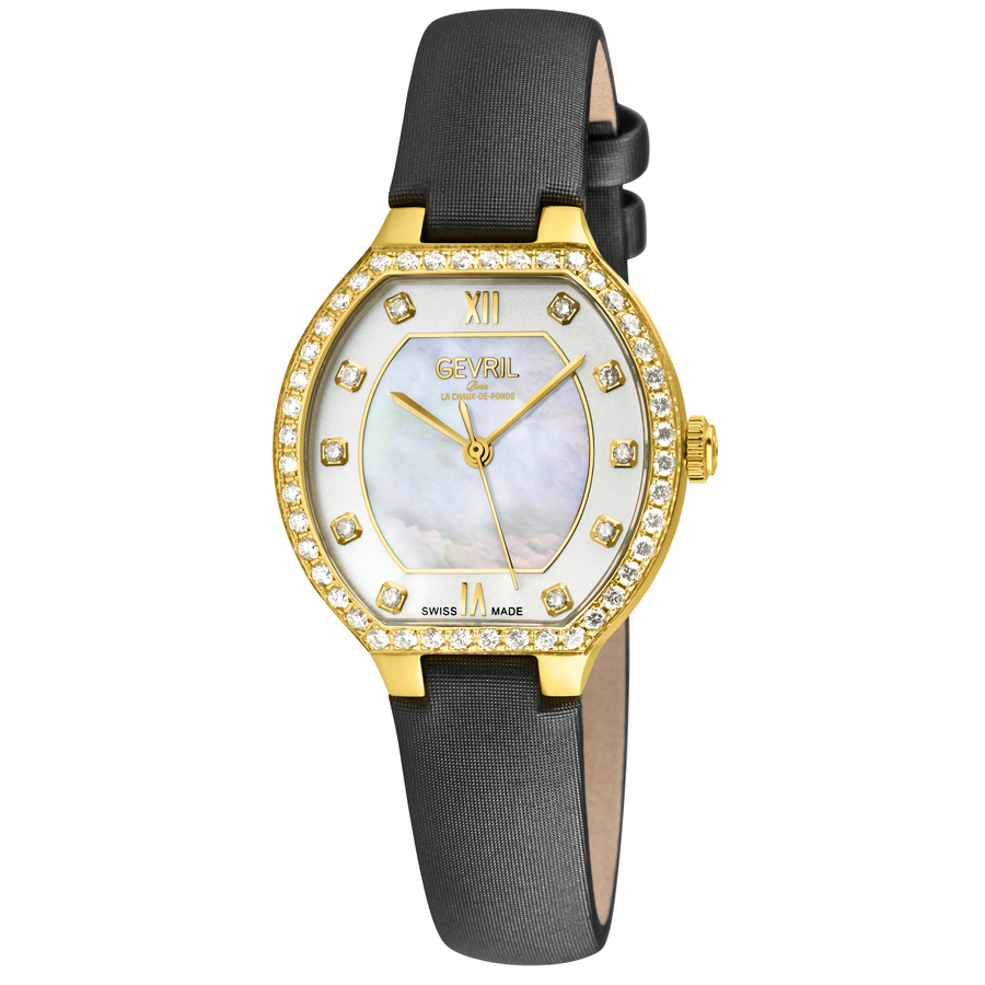 gevril lugano quartz diamond ladies watch 14221 gevril lugano quartz diamond ladies watch 14221