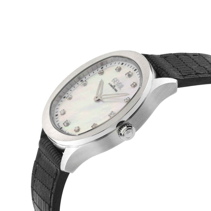 gevril morcote diamond mother of pearl dial ladies watch 10041 gevril morcote diamond mother of pearl dial ladies watch 10041
